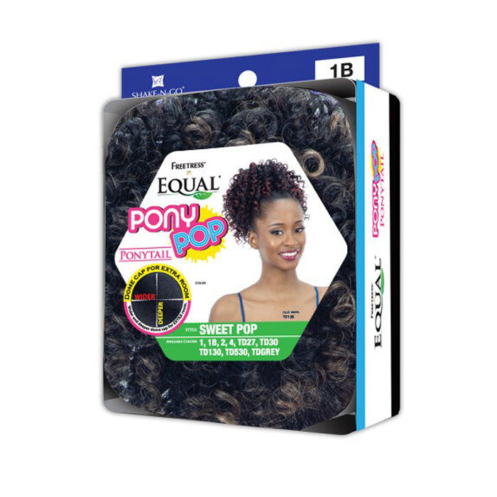 Freetress Equal Synthetic Pony Pop Ponytail - SWEET POP Alexwigs