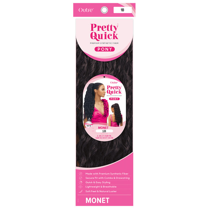 Outre Pretty Quick Drawstring Ponytail - MONET Alexwigs