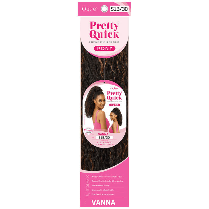 Outre Pretty Quick Drawstring Ponytail - VANNA Alexwigs