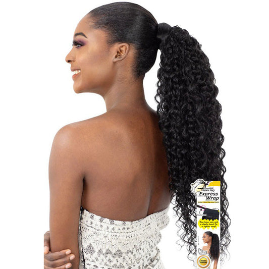 Shake N Go Organique Pony Pro Mastermix Pony Express Wrap - MALI CURL Alexwigs