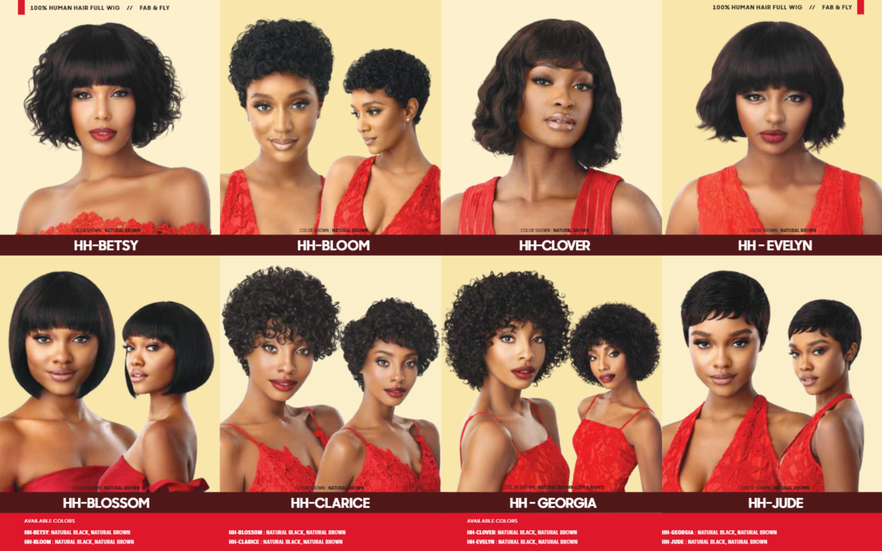 Outre Unprocessed Human Hair Fab & Fly Wig - HH EVELYN Alexwigs