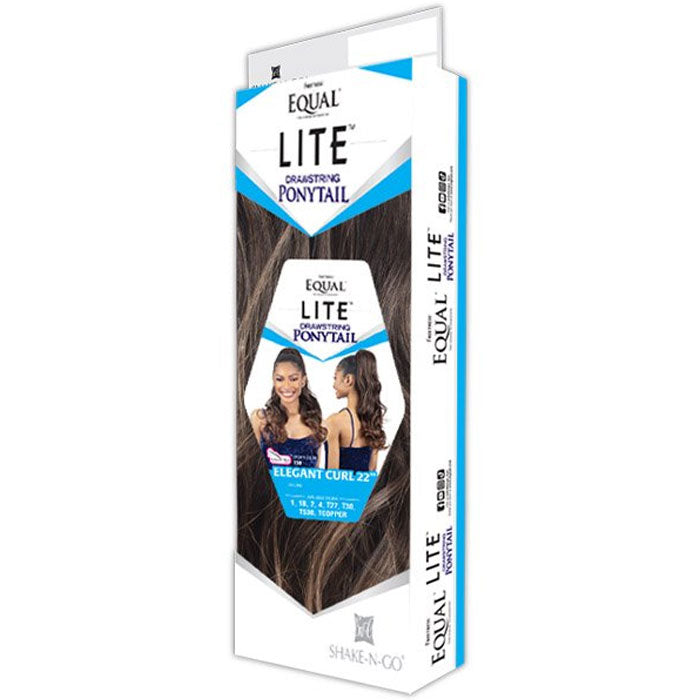 Freetress Equal Lite Drawstring Ponytail - ELEGANT CURL 22" Alexwigs