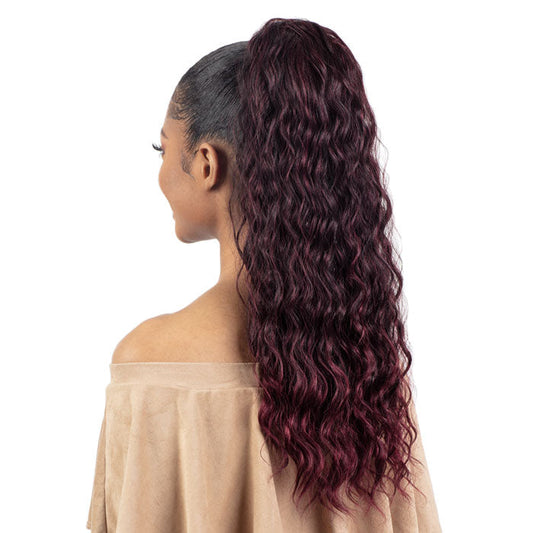 Freetress Equal Lite Drawstring Ponytail - LA VEGA WAVE 22" Alexwigs