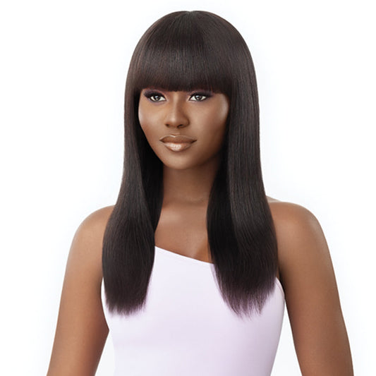 Outre Mytresses 100% Unprocessed Human Hair Wet & Wavy Full Wig - NATURAL CURLY 20 Alexwigs