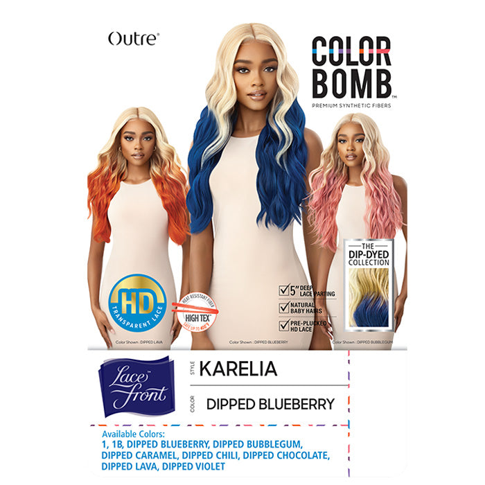 Outre Color Bomb 5" Deep Part HD Lace Front Wig - KARELIA Alexwigs
