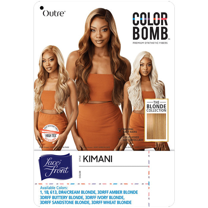 Outre Color Bomb Swiss Lace Front Wig - KIMANI Alexwigs