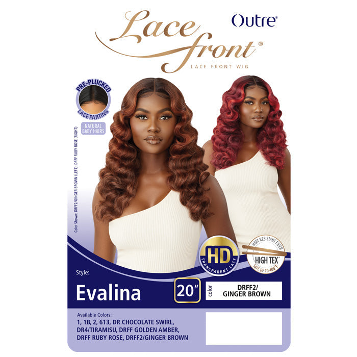 Outre Pre-Plucked HD Lace Front Wig - EVALINA Alexwigs