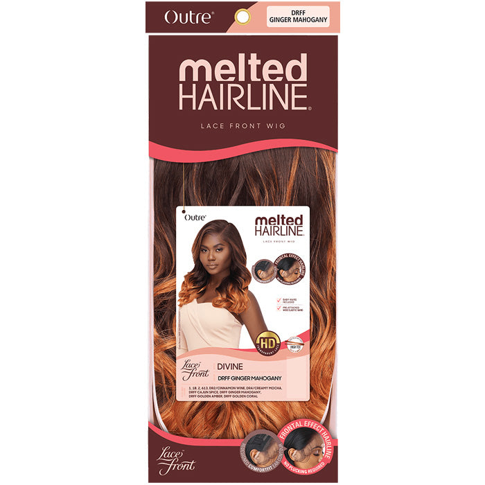Outre Melted Hairline Glueless HD Lace Front Wig - DIVINE Alexwigs