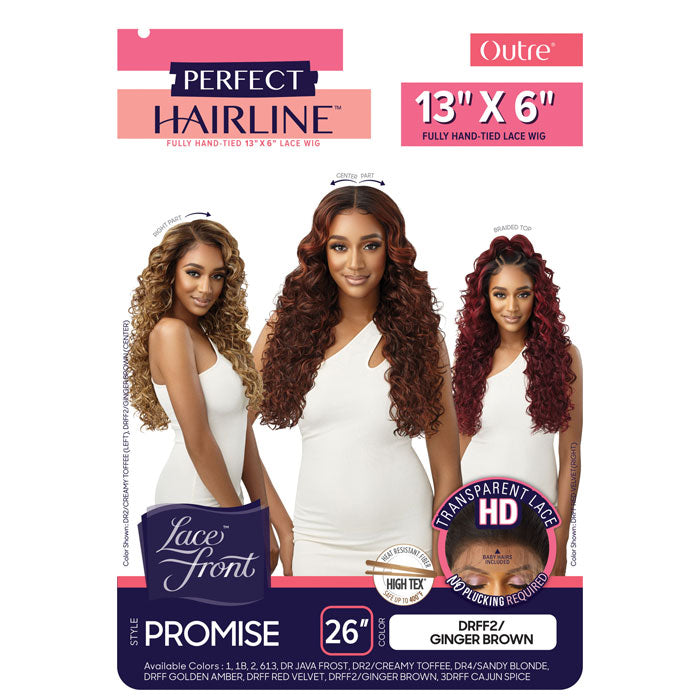 Outre Perfect Hairline Glueless 13x6 HD Lace Front Wig - PROMISE Alexwigs