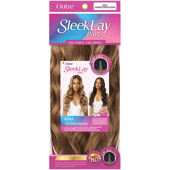 Outre Sleek Lay Flat Lace Finish HD Part Lace Wig - IDINA Alexwigs