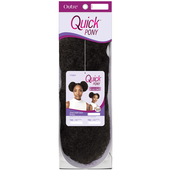 Outre Quick Pony Drawstring Ponytail - AFRO PUFF DUO SMALL Alexwigs