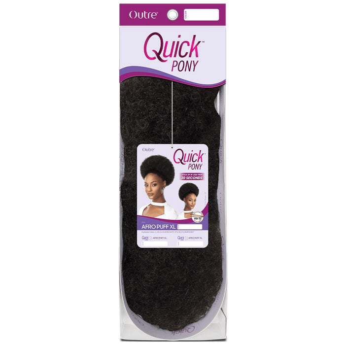 Outre Quick Pony Drawstring Ponytail - AFRO PUFF XL Alexwigs