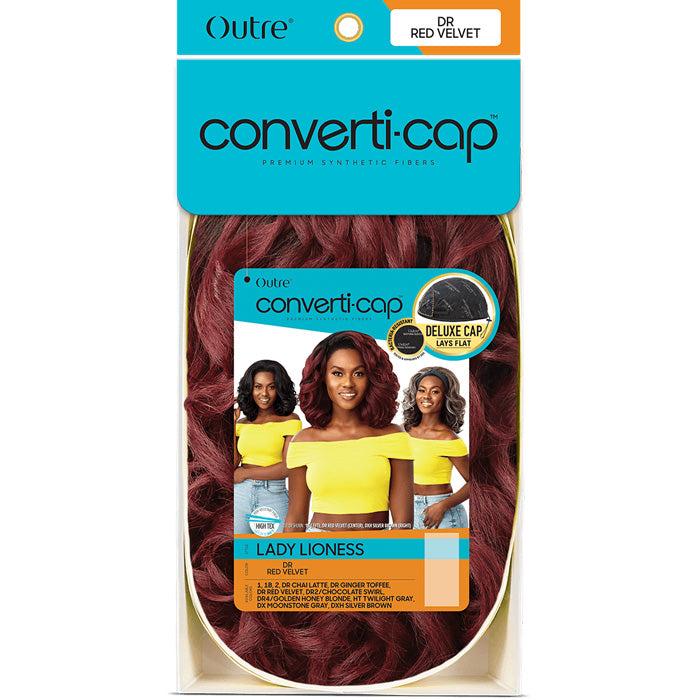 Outre Converti Cap Deluxe Half Wig - LADY LIONESS Alexwigs
