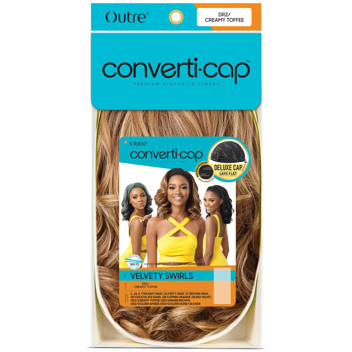 Outre Converti Cap Deluxe Half Wig - VELVETY SWIRLS Alexwigs