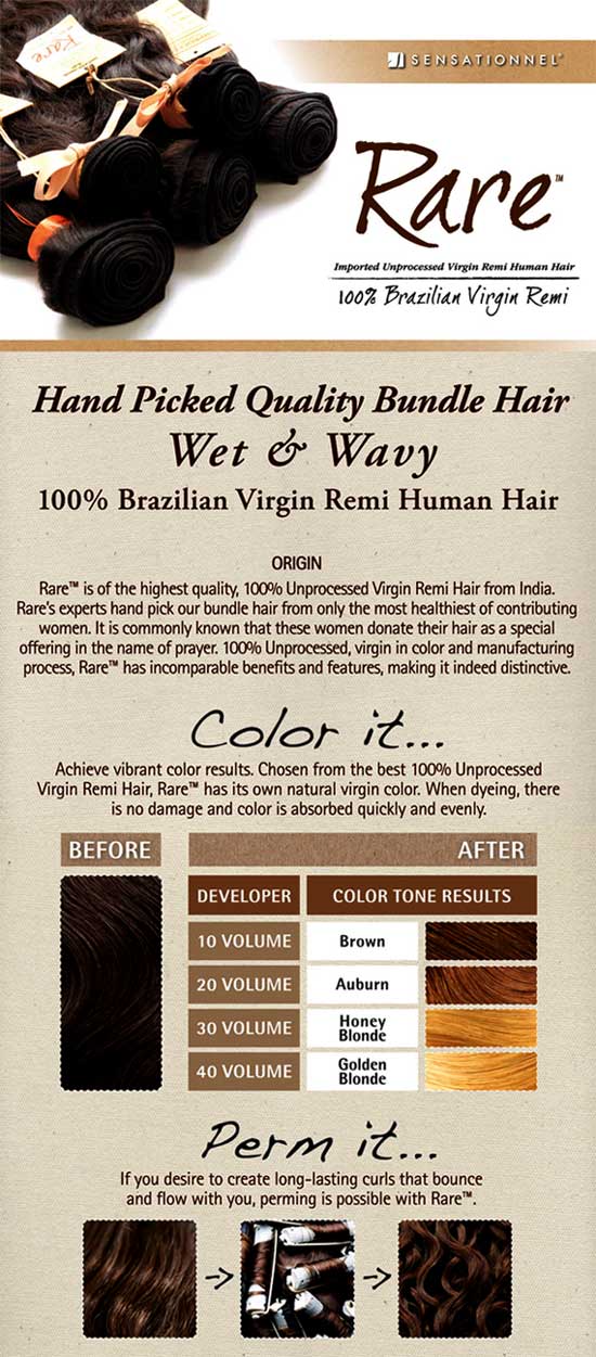 Sensationnel RARE 100% Unprocessed Virgin Remi Human Hair Weave NATURAL CURLY 20" Alexwigs