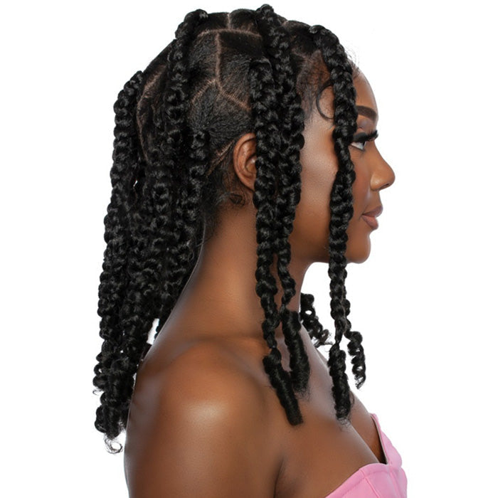 Mane Red Carpet Hand-Tied HD Pre-Styles Braided Full Lace Wig - RCFB202-GUAVA ISLAND BRAID Alexwigs