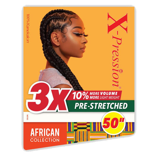 Sensationnel African Collection X-Pression Braid - 3X PRE-STRETCHED 50" Alexwigs