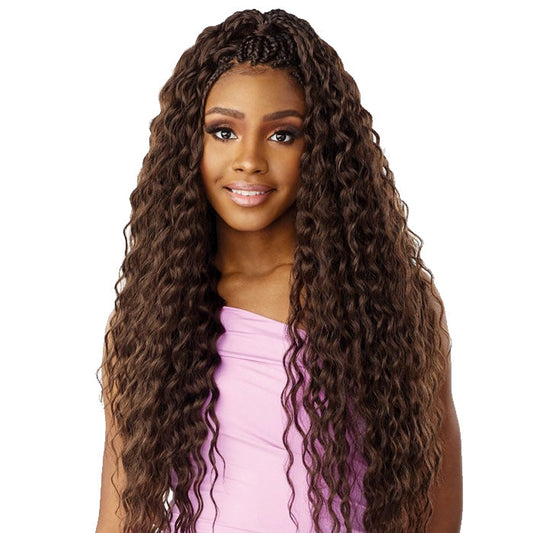 Sensationnel Lulutress 3 Bundles Crochet Braid - 3X FRENCH WAVE 24" Alexwigs