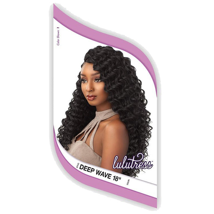 Sensationnel Lulutress Crochet Braid DEEP WAVE 18 Inch Alexwigs