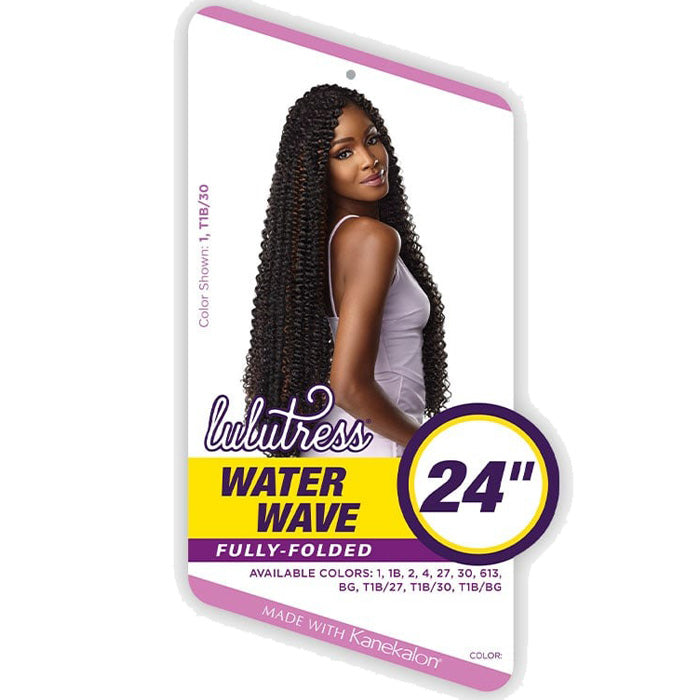 Sensationnel Lulutress Fully-Folded Crochet Braid - WATER WAVE 24" Alexwigs