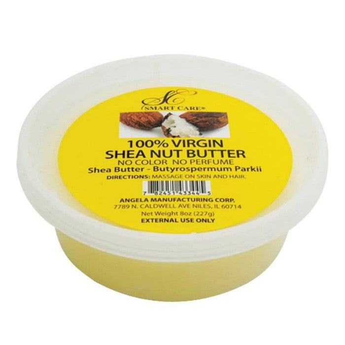 Smart Care White 100% Virgin Shea Nut Butter 1 oz / 8 oz / 15 oz Alexwigs