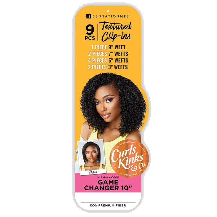 Sensationnel Premium Fiber Curls Kinks & Co Textured Clip-In - GAME CHANGER 10" Alexwigs