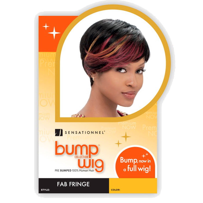 Sensationnel Bump Collection Human Hair Wig FAB FRINGE Alexwigs
