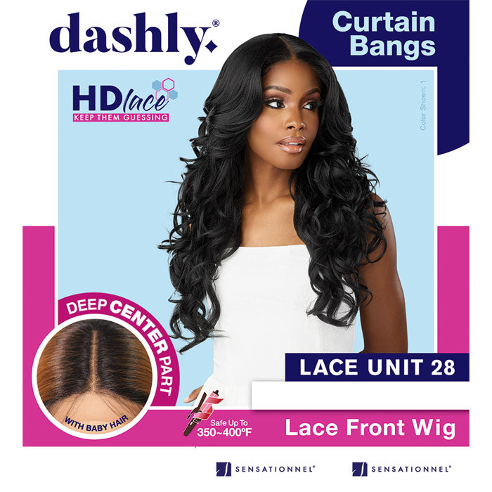 Sensationnel Dashly Synthetic HD Lace Front Wig - LACE UNIT 28 Alexwigs