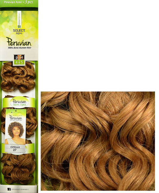 Sensationnel Select Remi Peruvian 100% Remi Human Hair Weave OPRAH 3 PCS Alexwigs