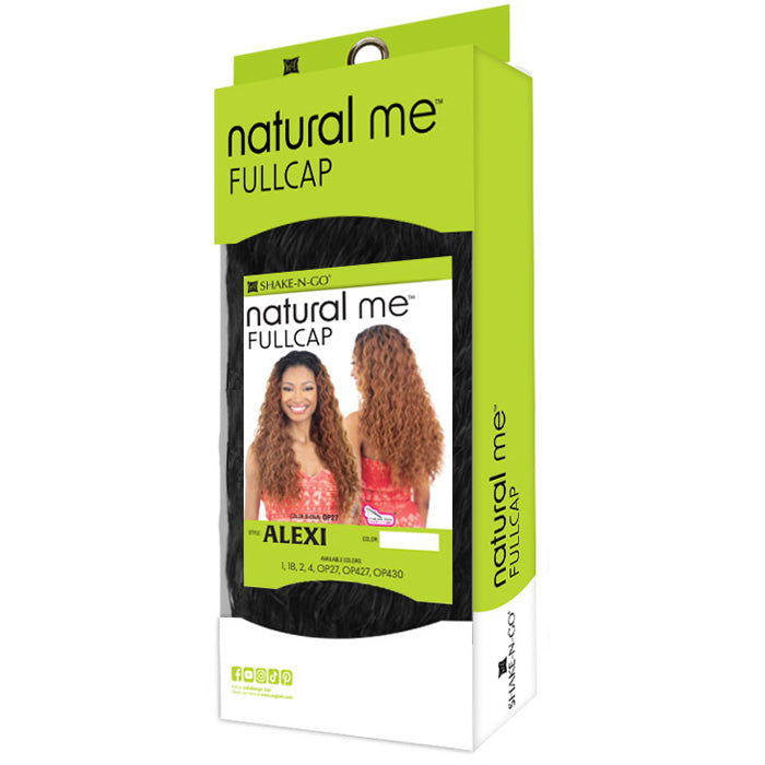 Shake N Go Natural Me Fullcap Half Wig - ALEXI Alexwigs