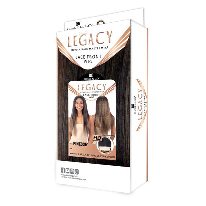 Shake-N-Go Legacy Human Hair Mastermix Lace Front Wig - FINESSE Alexwigs