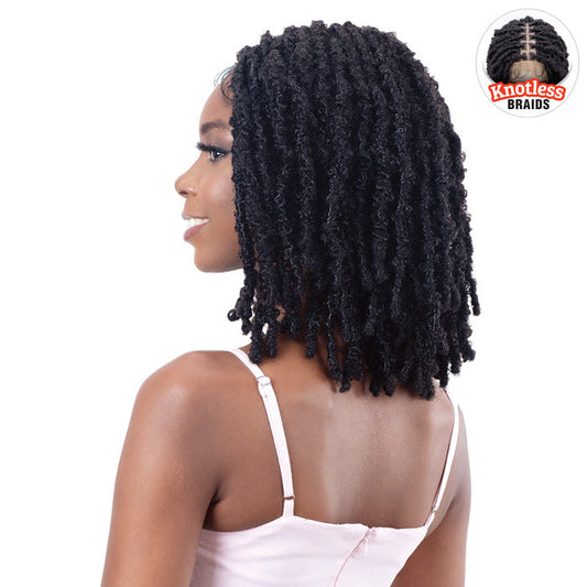 Freetress Equal Braided Freedom Part HD Lace Front Wig - KNOTLESS BUTTERFLY LOC Alexwigs