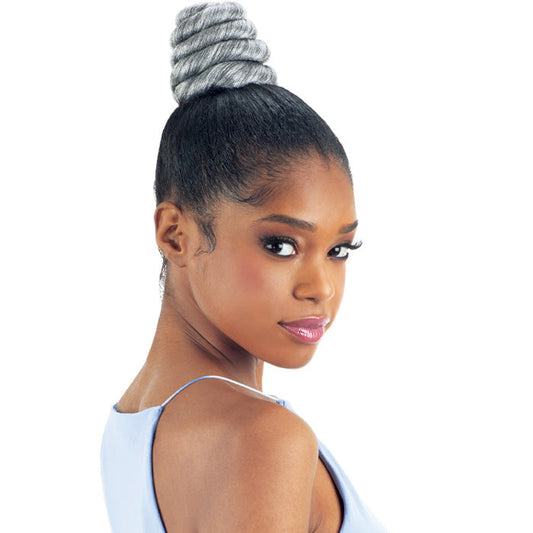 Shake N Go Equal Updo Bun - SWIRLY UPDO Alexwigs