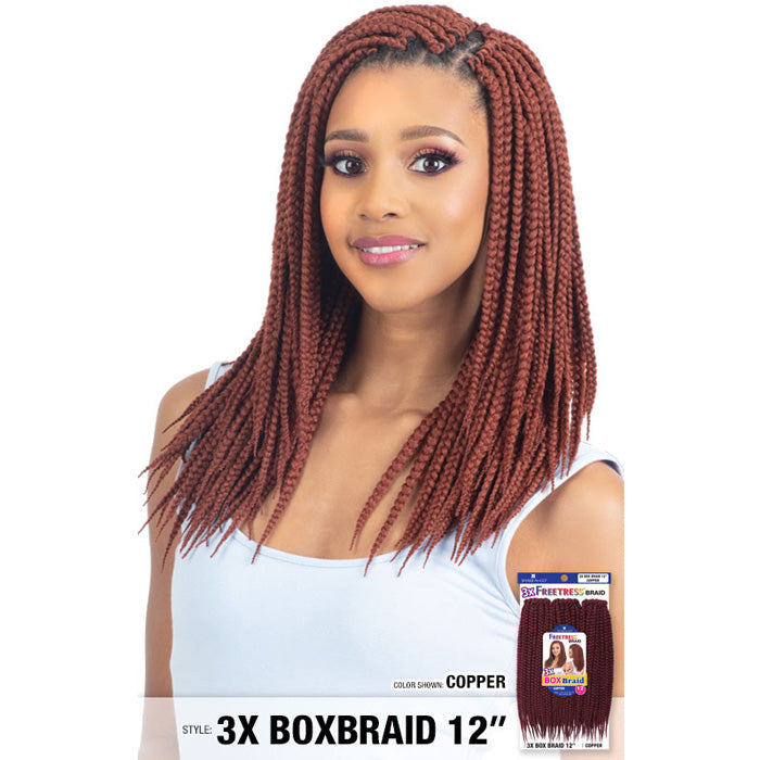 Freetress Pre-Looped Crochet Braids - 3X BOX BRAID 12" Alexwigs