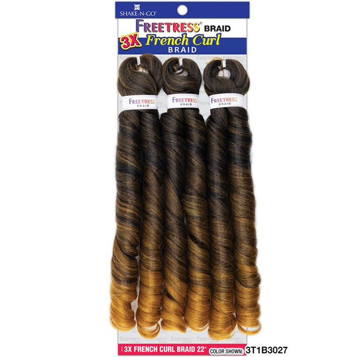 Freetress Braid - 3X FRENCH CURL 22" Alexwigs