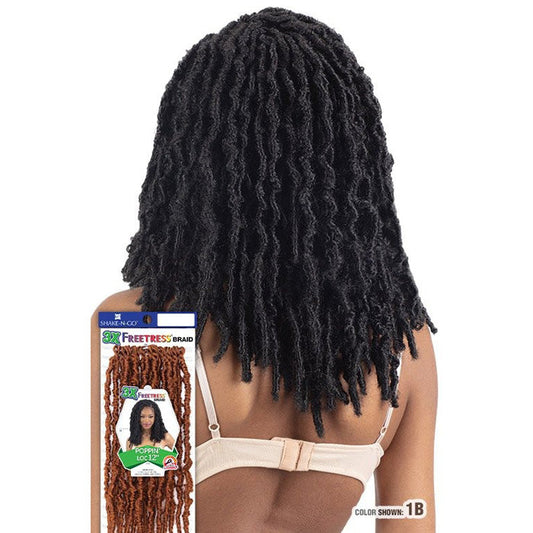 Freetress 3X Pre-Loop Twist Crochet Braids - POPPIN' LOC 12" Alexwigs