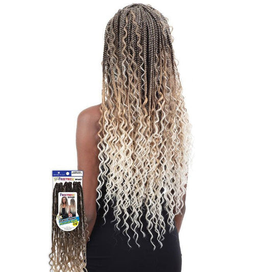 Freetress Pre-Looped Crochet Braids - 3X REBEL BOHO MERMAID BRAID 24" Alexwigs