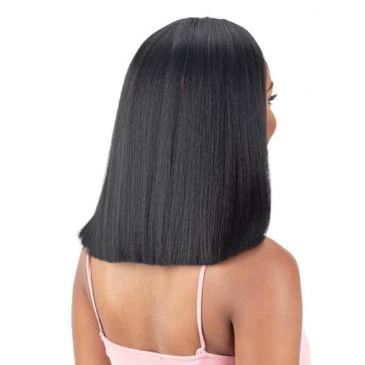 Shake-N-Go Organique U-Part Wig - NATURAL YAKY STRAIGHT 14" Alexwigs