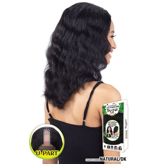 Shake N Go Naked 100% Human Hair U Part Wig - TRU BODY WAVE Alexwigs