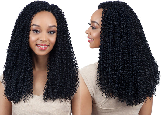 Model Model Glance Braid 3X BOHEMIAN SOUL CURL 14 Inch Alexwigs