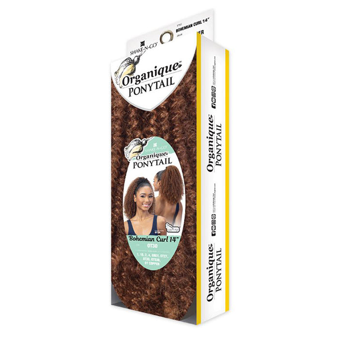 Shake N Go Organique Ponytail - BOHEMIAN CURL 14" Alexwigs