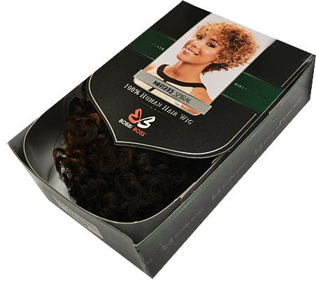 Bobbi Boss 100% Human Hair Wig MH1235 SPIRAL