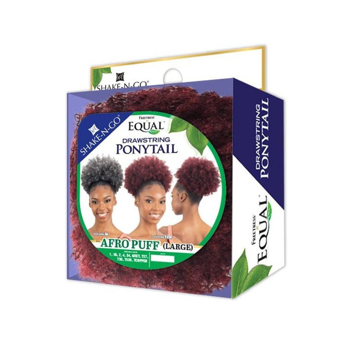 Shake-N-Go Drawstring Ponytail - AFRO PUFF LARGE Alexwigs
