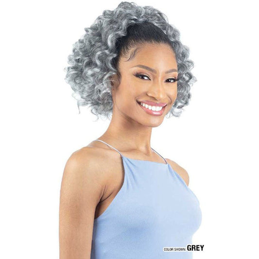 Shake N Go Natural Me Drawstring Ponytail - NATURAL DEEP CURL Alexwigs