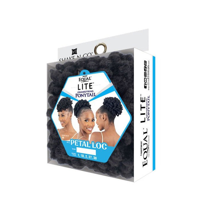 Shake N Go Equal Lite Drawstring Ponytail - PETAL LOC Alexwigs