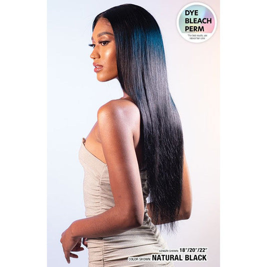 Shake N Go Glossy HD Lace Closure - 2X6 STRAIGHT 12" - 100% Virgin Remy Hair Alexwigs