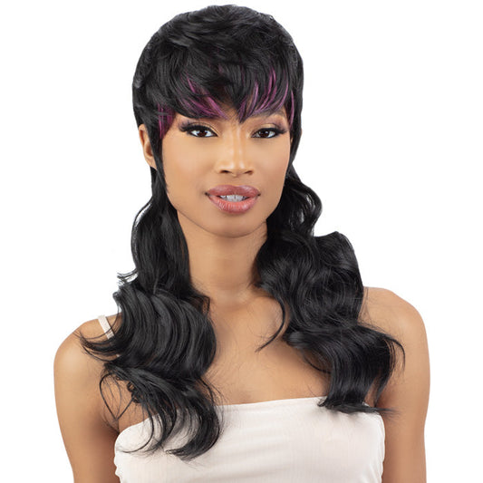 Shake N Go Equal Lite Full Wig - WAVY MULLET Alexwigs