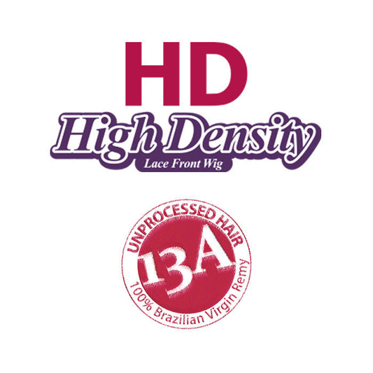 Mane Concept 100% Unprocessed Human Hair HD Lace Front Wig - 13A AFRO CURLY 14 Alexwigs