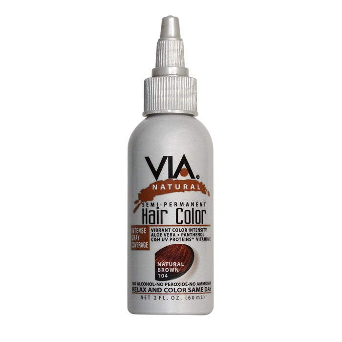Via Natural Hair Color Semi Permanent 2 oz