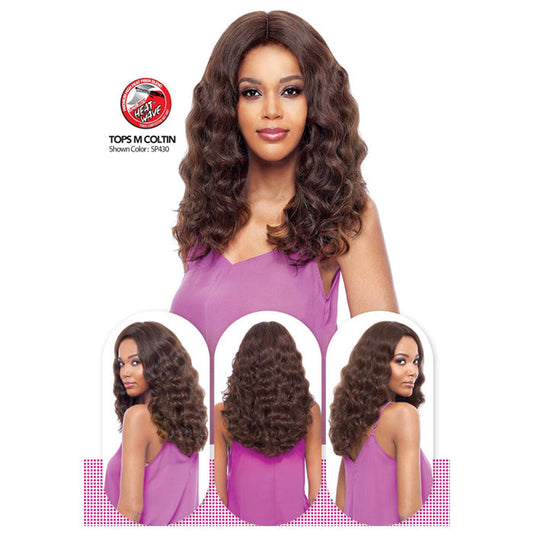 Vanessa Top Super Middle Lace Part Wig - TOPS M COLTIN Alexwigs